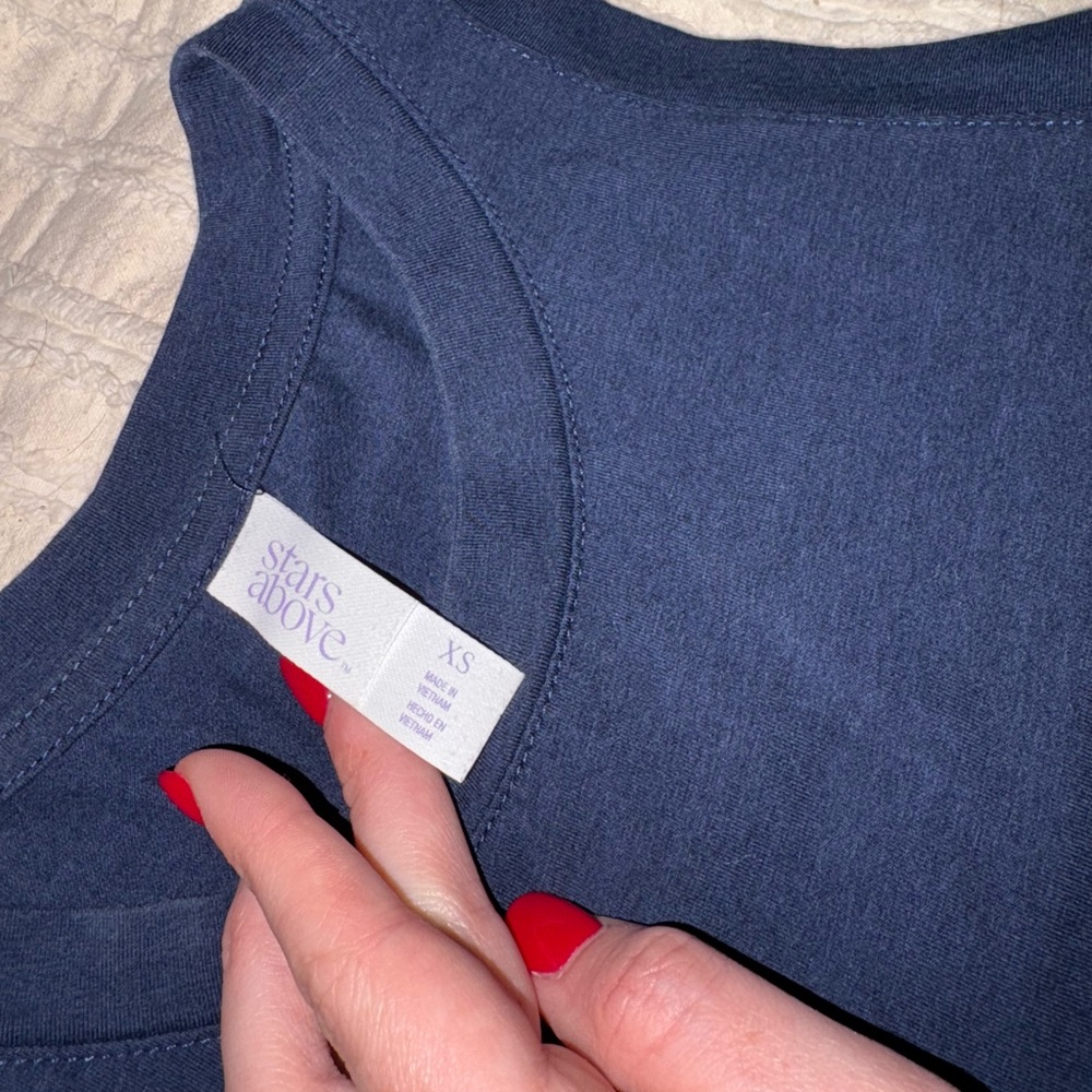 Stars Above Blue Tank Top